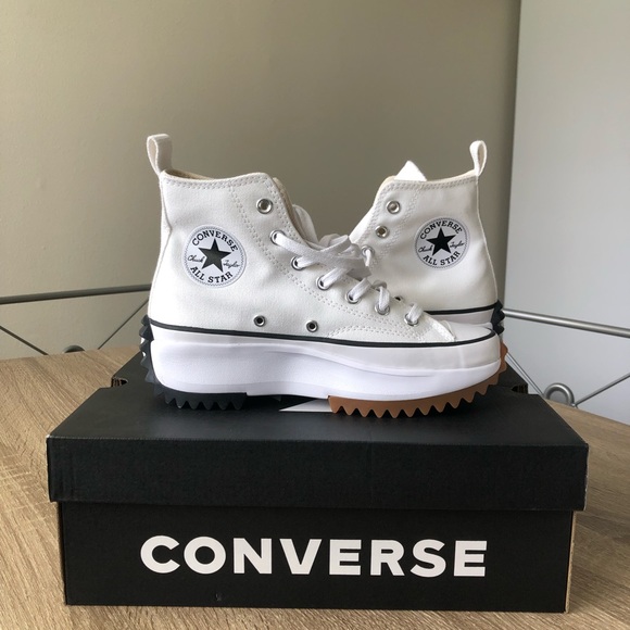 Converse Shoes - Converse Off white Run Star Hike Hi size 7 women, 5.5 men